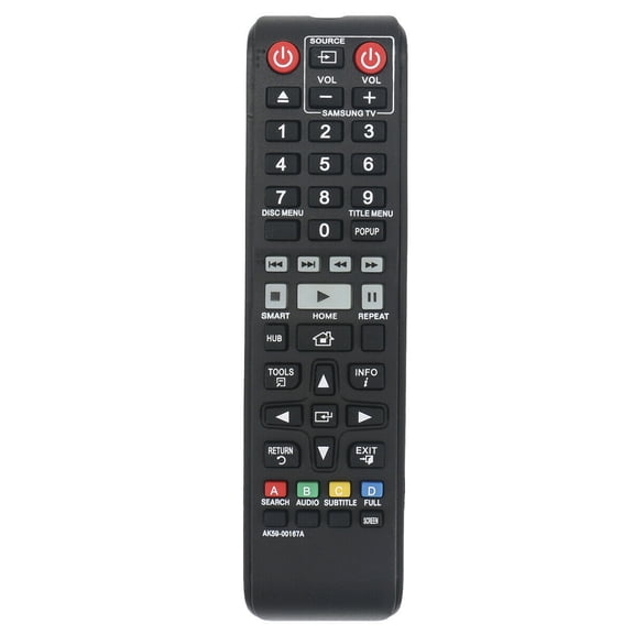 New AK59-00167A Replace Remote for Samsung Blu-ray BD-J6300 BD-JM63 BD-JM63C