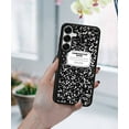 thumbnail image 5 of WIRESTER Shockproof Soft Rubber Cover Case for Samsung Galaxy S25 6.2" 2025, Black Composition Book, 5 of 5