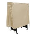 thumbnail image 1 of Housse de Table de Pong, Polyester Argenté Pliant Lourd avec Fermeture Éclair pour Protection Intérieure Extérieure Toutes Saisons, 1 of 9