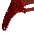 thumbnail image 4 of Red Tortoise Shell Pickguard 3 8 Hole For Guitar Ply 8 Hole For Guitar, 4 of 8