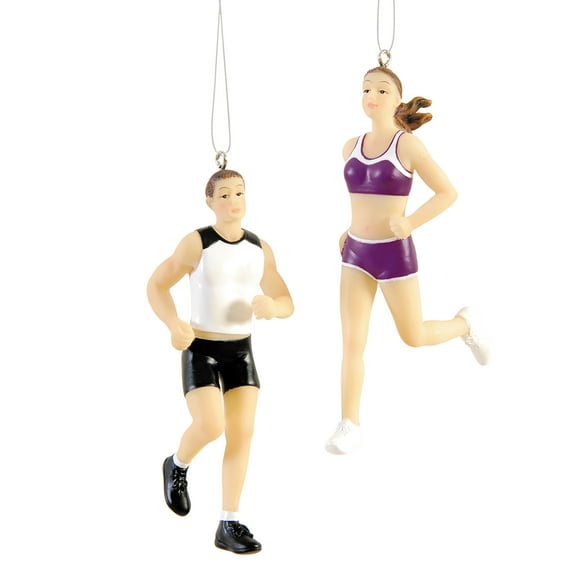 Male / Female Runner Ornament A/2