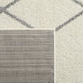 thumbnail image 6 of SAFAVIEH Tulum Carmella Geometric Runner, 2'2" x 9', Ivory/Grey, 6 of 8