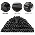 thumbnail image 3 of 100pcs Disposable Plastic Boba Milk Tea Drinking Straws, 3 of 5