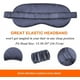 thumbnail image 4 of Máscara de seda para dormir, antifaz para los ojos con relleno de seda de doble capa y correa elástica para dormir toda la noche, viajar y tomar la siesta, antifaz para los ojos con bolsa, 4 of 7