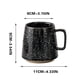 thumbnail image 2 of Taza de cerámica japonesa | Aislamiento avanzado | Mango ergonómico | Boca ancha, fácil de limpiar | Vajilla multiusos para el hogar, 2 of 5