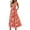 Red, variant on Taqqpue Women's Summer Dresses Sleeveless Boho Floral Maxi Dress Square Neck Smocked Tiered A Line Dresses Causal Floral Holiday Dress Summer Long Beach Sundress