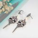 thumbnail image 4 of Pendientes largos de moda Yashi Joyería de fiesta de flores acrílicas para mujer, 4 of 5