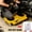 New Brilliant Yellow, variant on Multi-Color Rolling Knee Creeper - ABS High-Impact Frame with Built-In Tool Tray, Cushioned Pad for Car Repair, Flooring & Carpentry Work
