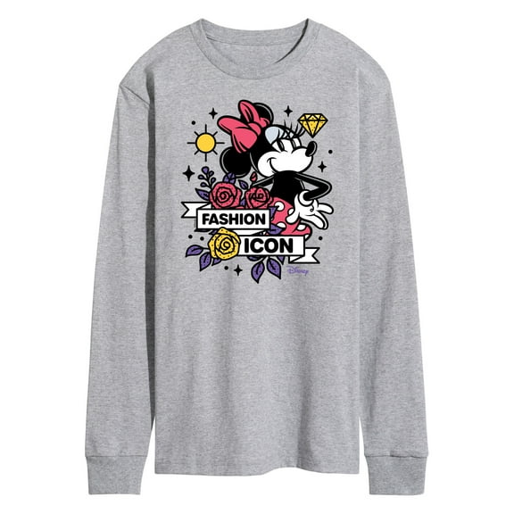 Disney - Minnie Mouse - Fashion Icon - Men's Long Sleeve T-Shirt