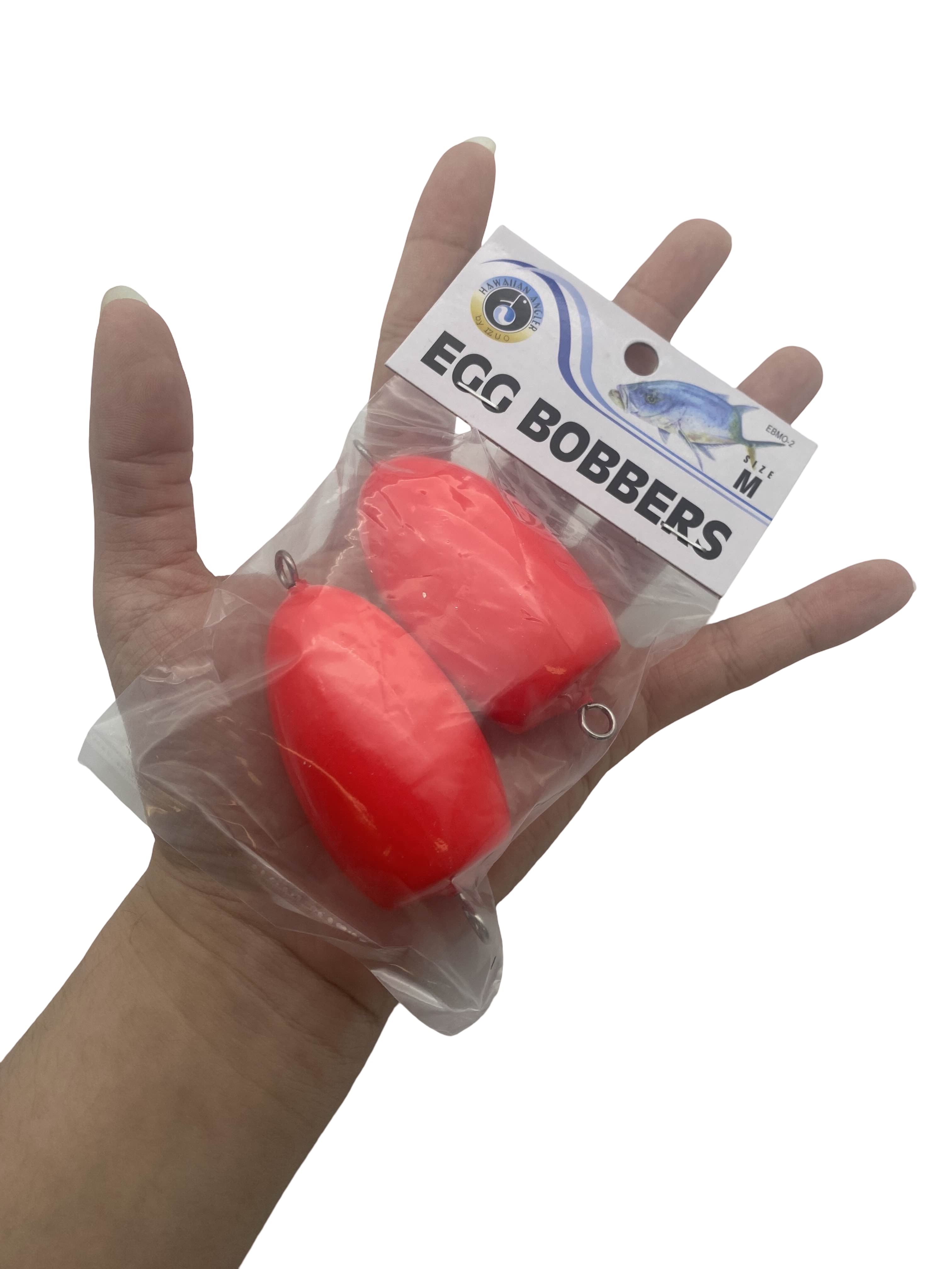 Izuo Brothers Egg Fishing Floats, Orange