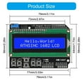 thumbnail image 5 of Functional LCD1602 Input Output Expansion Board Supports I2C Protocol For Home Robotics And Educational Experiments, 5 of 10