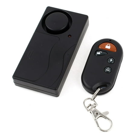 Black Adhesive Door Window Security Entry Alarm Magnetic Sensor W