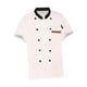 thumbnail image 3 of Chaqueta Chaqueta de manga corta,  cómoda y transpirable para Blanco jinwen Chaquetas de cocinero, 3 of 8