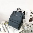 thumbnail image 3 of Mochila para mujer, tipo momia, para estudiantes, de gran capacidad, para ordenador portátil, para hombres y mujeres, para parejas, impermeable, para viajes y escuela, 3 of 5