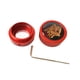 thumbnail image 4 of Soporte de tiza para billar perfecl portador de tiza redondo rojo, 4 of 8