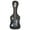 Black, variant on Woodrow Miniature Guitar Black/Gold Asymmetrical Decoration