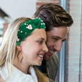 thumbnail image 2 of Fiudx Diadema de Perlas, Elegante Diseño de Nudo de Cristal, Tela Suave, Ajuste Cómodo, Accesorio Versátil para El Cabello, Uso Diario, Desmaquillaje, Uso En Vacaciones, Regalo Perfecto para Mujeres., 2 of 4