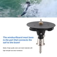 thumbnail image 4 of Base De Mástil Para Articulación De Tendón De Surf, Base De Mástil De Windsurf Universal De 360 ​​De Larga Duración Negra Resistente Para Deportes, 4 of 7