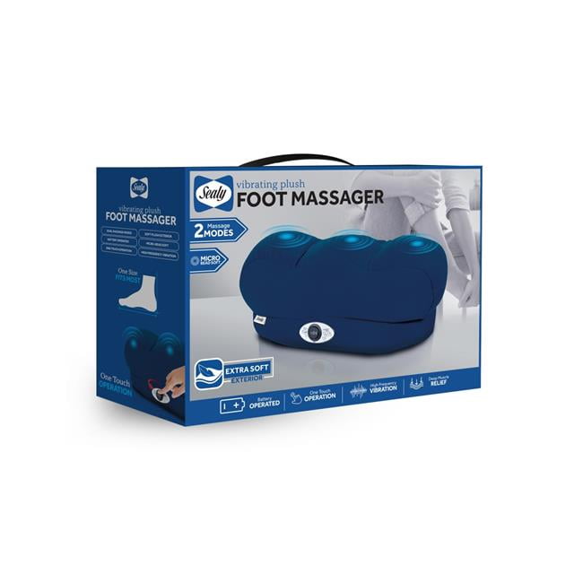 Sealy SLHWMA140NVBYT Sealy Vibrating MicroBead Foot Massager