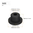 thumbnail image 2 of Unique Bargains Rubber Grommet Mount Dia 19/32' (15mm) Round T Type for Wire Protection 6 Pack, 2 of 5