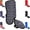 Dark Grey, variant on Exxact Sports Batter's Baseball Leg Guard with Adjustable Straps, Shin Guard Baseball - (Royal Blue, Youth - Universal Fit)