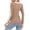 Khaki, variant on Olyvenn 2022 Womens's V-Neck Long Sleeve Lace Patchwork Solid Shirts Blouse Womens Tops Skinny Slim Fit Casual Fashion Top Pink L