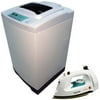 RCA 3.0 cu ft Portable Washer w/ Your Choice of Iron or Garment Steamer