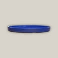 thumbnail image 5 of Round | Falling Blue Ceramic Plant Saucer | High Fired Ecofriendly Clay - Sizes 8"-19.5" - FREE SHIPPING (8"W-PACKOF2, FallingBlue, High-FiredCeramic), 5 of 13
