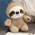 thumbnail image 6 of JYYYBF Sloth Stuffed Animals Funny Sloth Plush Toys Hugging Pillows for Home Nursery School Decoration, 6 of 8