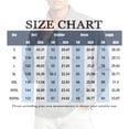 thumbnail image 3 of Mens Polo Shirts Long Sleeve Corduroy Lapel Collar Men Shirts Casual Comfort Button-Down Golf Shirt with Pocket, M, 3 of 5