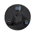 thumbnail image 2 of Fewfanhot Solar USB Rechargeable 3 Cooling Fans Wide Brim Sun Hat UV Protection Outdoor Cooling Bucket Hat Free Size, 2 of 8