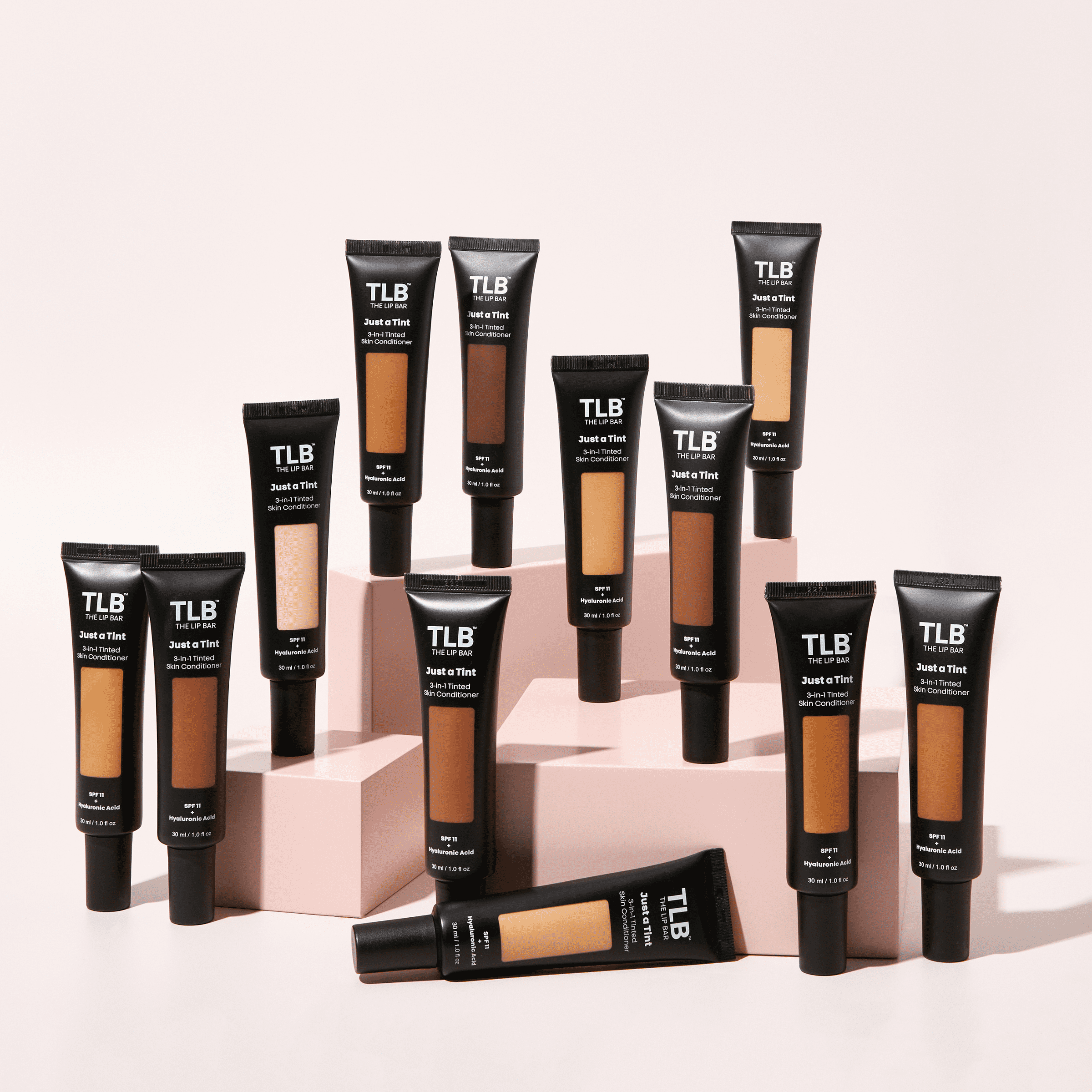 The Lip Bar Just a Tint 3-in-1 Tinted Skin Conditioner, Cinna Bae