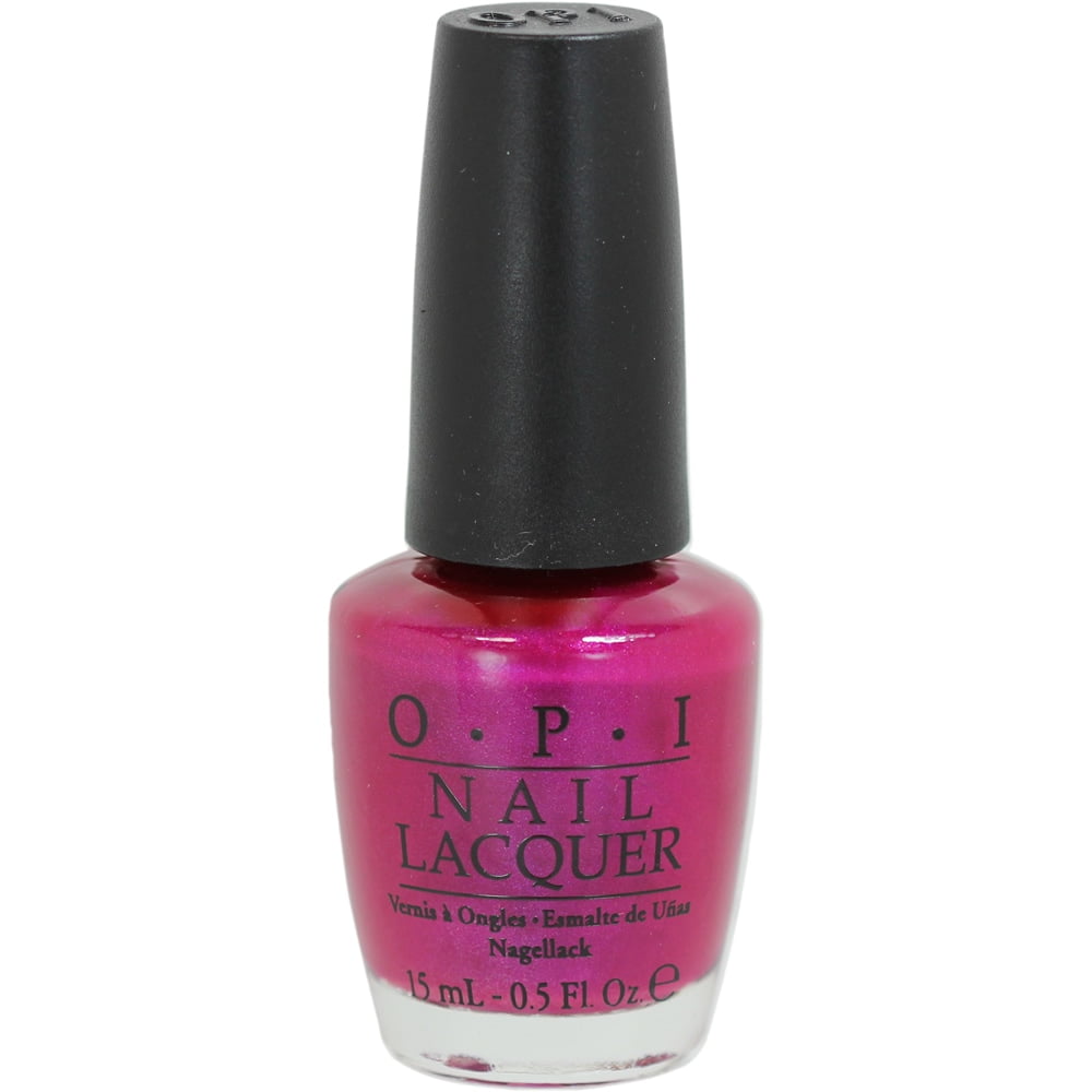 OPI Nail Polish, Flashbulb Fuchsia, 0.5 Oz