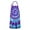 Purple Blue Tie, variant on Rainbow Tie Dye Mandala Pattern Apron-Garden Aprons for Women with Pockets-Cotton Linen Waterproof Kitchen Cooking Gardening Aprons Adjustable for Kitchen,Cooking,BBQ and Salon 33x27 Inch