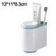 thumbnail image 2 of Soporte de pared para cepillo de dientes para baño, soporte autoadhesivo para cepillo de dientes montado en la pared, 2 of 6