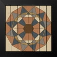 thumbnail image 2 of Allen, Kimberly 12x12 Black Modern Framed Museum Art Print Titled - Global Star 1, 2 of 5