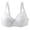 White, variant on SBYOJLPB Women's Lace Bras Adjustable Strap Solid Color Underwear Comfort Everyday Underwear