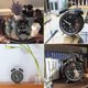 thumbnail image 4 of Reloj despertador de doble campana, reloj de mesa despertador retro con luz nocturna, reloj despertador con marco de metal silencioso y esfera 3D con función de repetición., 4 of 4