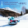 thumbnail image 3 of Bouée de Ski Gonflable en PVC pour Luge, Tube à Neige Épais pour l'Hiver avec Poignée, 3 of 7