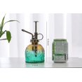 thumbnail image 3 of Botella de spray para planta de vidrio, bote de riego Spritzer de planta de alta vintage de 6,3 pulgadas, botella de riego suculenta con bomba superior, planta de agua de vidrio Afortunado Sencillez, 3 of 5