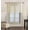 Beige, variant on (V16) GOLD 1PC Elegant Straight Sheer Rod Pocket Swag Waterfall Valance, 55" X 18" Inch&nbsp;