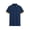Navy, variant on WREESH Men's Modern Turndown Collar Henley Shirt Business Casual Solid Color Top with Stretch Fabric & Contemporary Tailoring