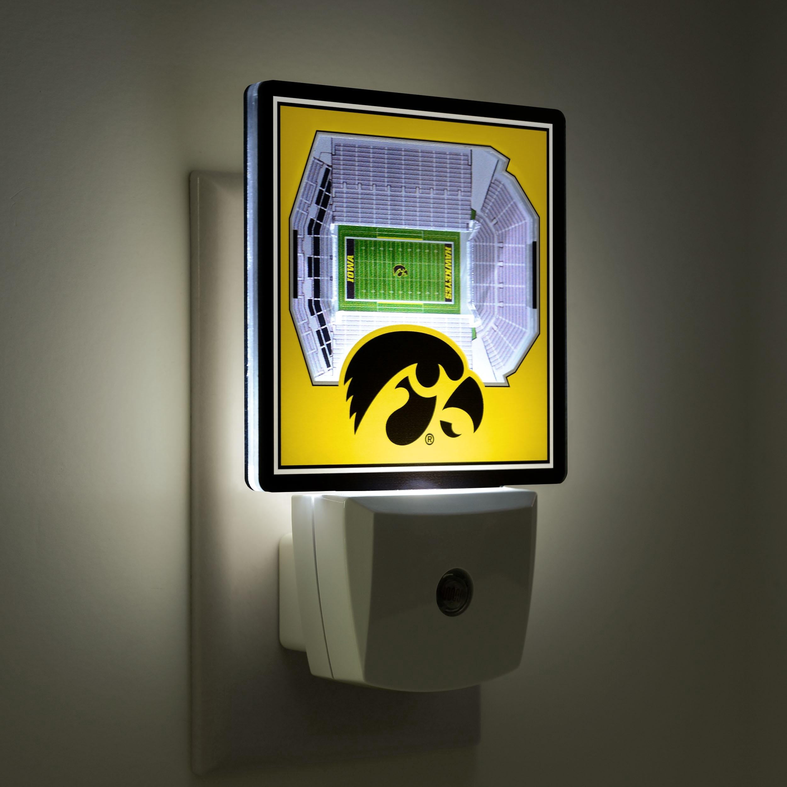 YouTheFan NCAA Iowa Hawkeyes StadiumView Nite Light