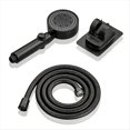 thumbnail image 4 of Juego de Cabezal de Ducha Negro Ajustable de 3 Piezas con Soporte de Pared + Manguera, Cabezal de Ducha de Alta Presión Que Ahorra Agua, 4 of 5