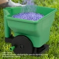thumbnail image 3 of Small Manual Spreader, 3L Green Precise Spreading Hand Spreader Lightweight Multipurpose Labor Saving PP  for Garden for Salt, 3 of 7