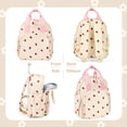 thumbnail image 2 of Inadays Corduroy Backpack for Aged 2-4 Cute backpack 12" Backpacks Daycare Bags Kawaii School Bookbag, 2 of 11