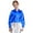 Royal Blue, variant on TiaoBug Kids Shiny Metallic Bomber Jacket Boys Girls Motorcycle Baseball Long Sleeve Zip Up Coats Silver 10