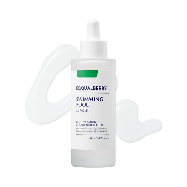 Serum EQQUALBERRY Ampolla para piscina, ácido hialurónico, 50 ml