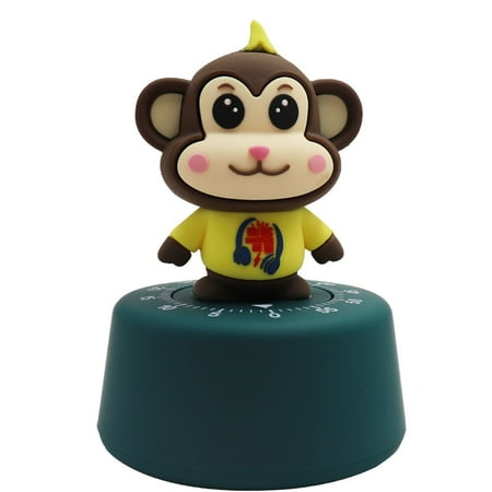 

60-Minute Wind Up Timer Animal Shaped Kitchen Timer Mechanical Timer Manage for
