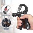 thumbnail image 3 of Grip Strength Trainer With Counter, Hand Grip Strengthener black, 3 of 5